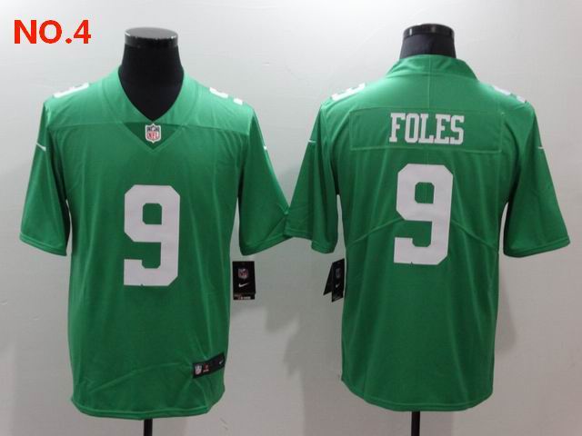 Men's Philadelphia Eagles #9 Nick Foles Jersey NO.4;